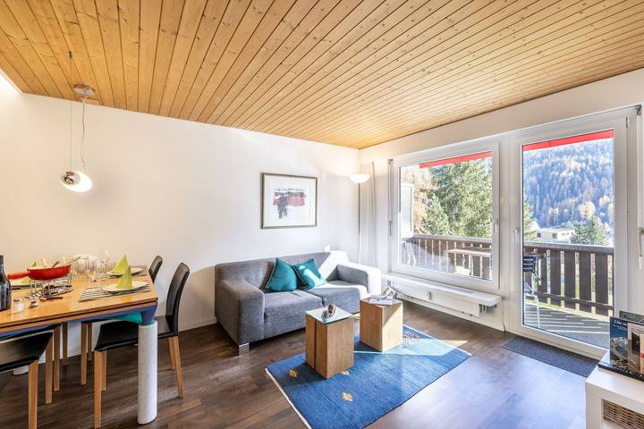 Ferienwohnung für 3 Personen, mit Balkon und Sauna