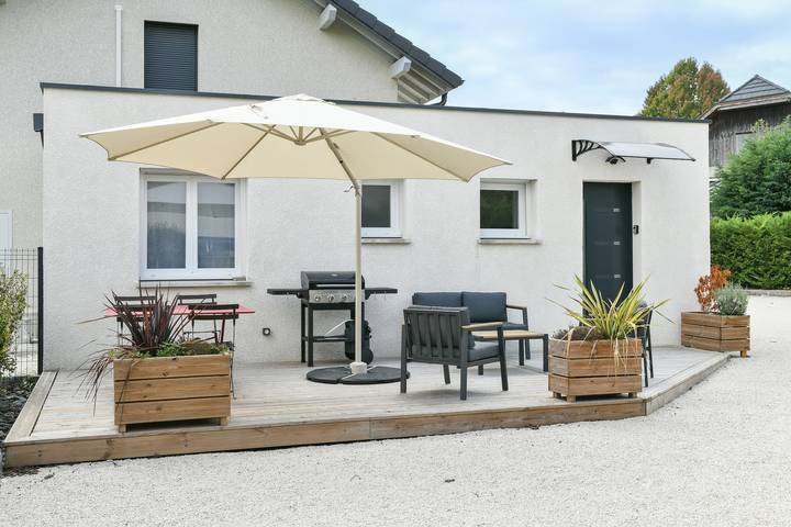 Gîte pour 2 personnes, avec jardin, animaux acceptés à Coise-Saint-Jean-Pied-Gauthier