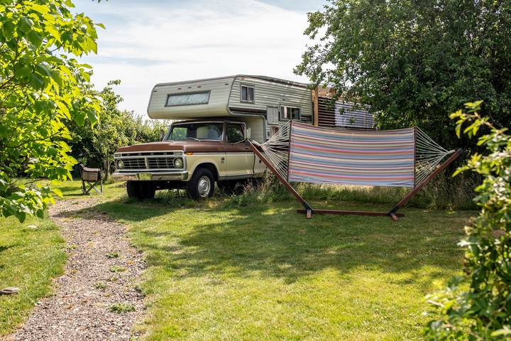 Blockhütte für 2 Personen, mit Whirlpool und Terrasse sowie Garten, mit Haustier - 1