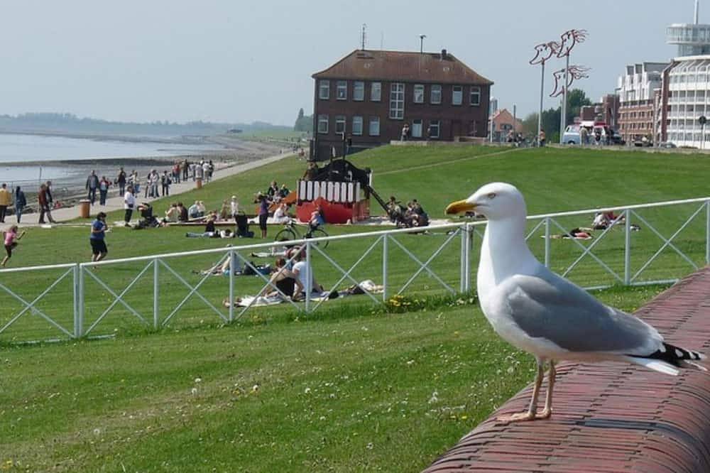Ganze Wohnung, Luxury captain's apartment 'Helgoland-Avantgarde' directly on the south beach in Whv in Südstrand Wilhelmshaven, Wilhelmshaven