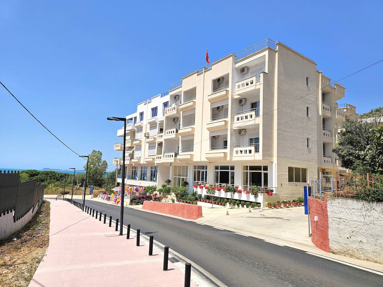 Apartamento entero, Apartamento de vacaciones para 4 personas con balcón in Vlorë (Ciudad), Vlorë