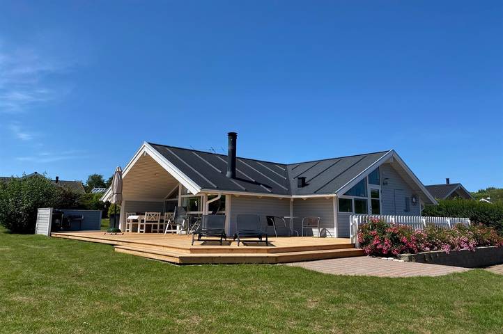 Ferienhaus für 6 Personen, mit Terrasse und Garten sowie Sauna in Mommark