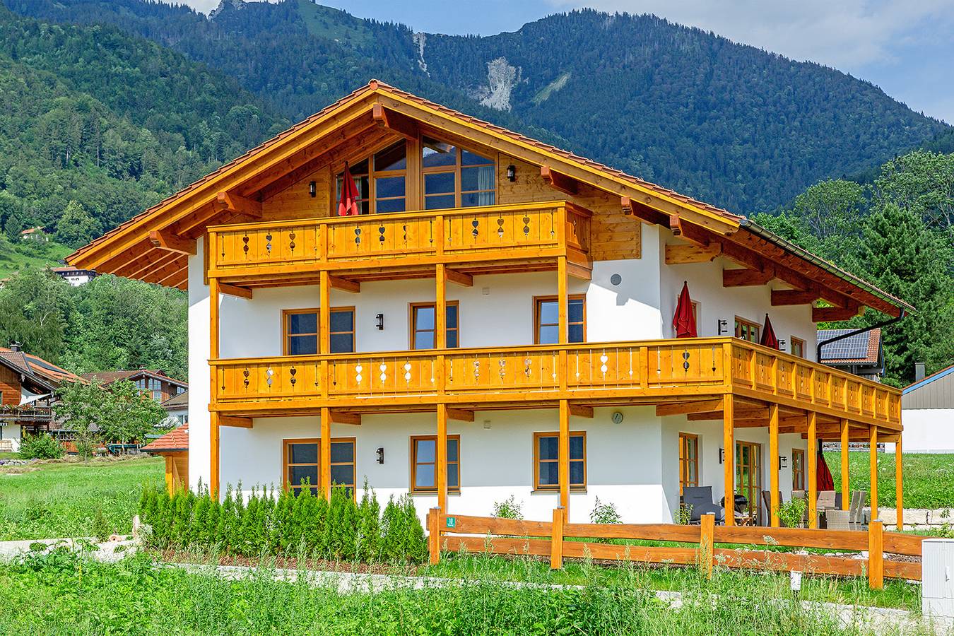 Ganze Ferienwohnung, Chiemgauferienwohnungen - Maier - Ferienwohnung Almhüttn 92qm mit 2 Schlafzimmern und 2 Bädern in Unterwössen, Bayerische Alpen