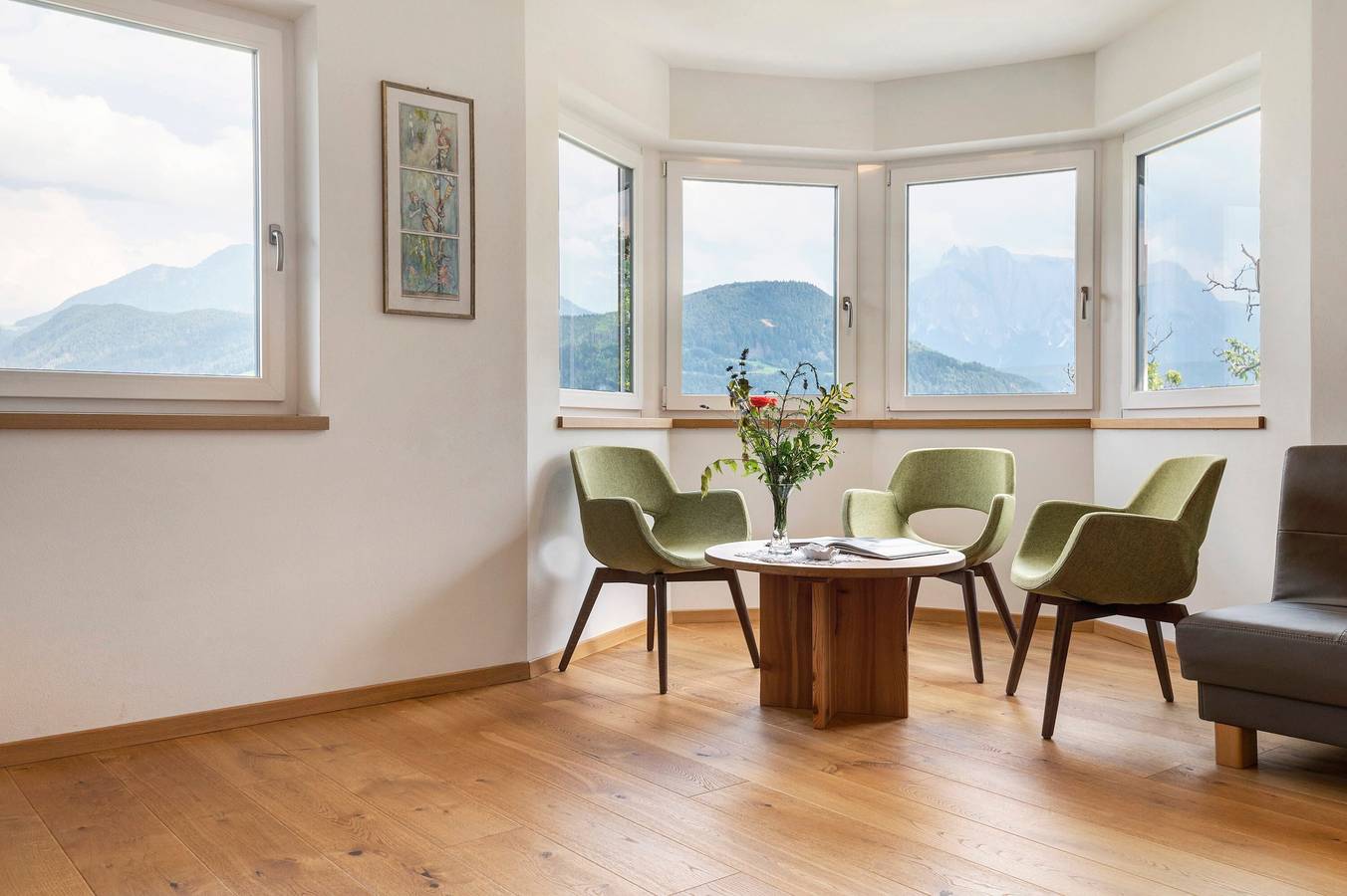 Appartamento intero, Appartamento 'Pferscher - Apt Nussbaum' con vista montagna, terrazza comune e Wi-Fi in Barbiano, Alpi Sarentine