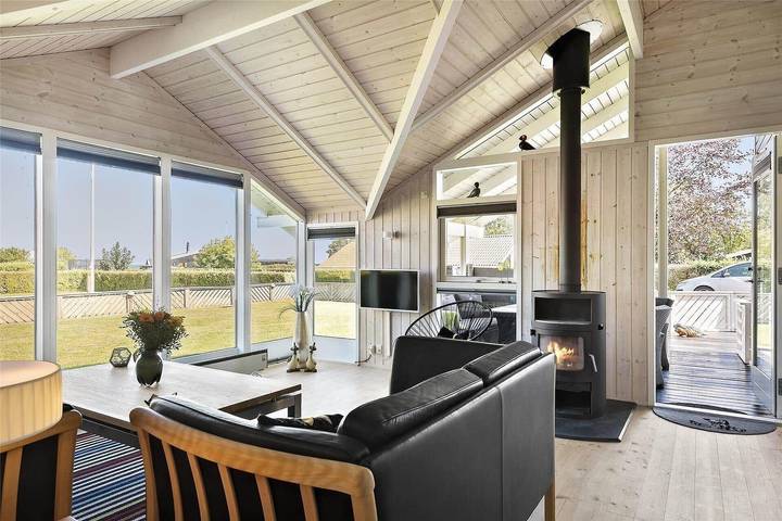 Ferienhaus für 5 Personen, mit Garten und Sauna sowie Terrasse und Whirlpool in Dyngby Strand - 3