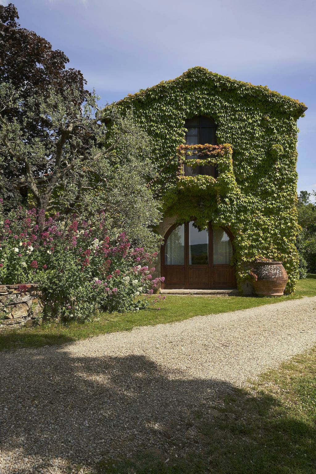 Gerestaureerde schuur in de Toscaanse heuvels in Laterina Pergine Valdarno, Chianti