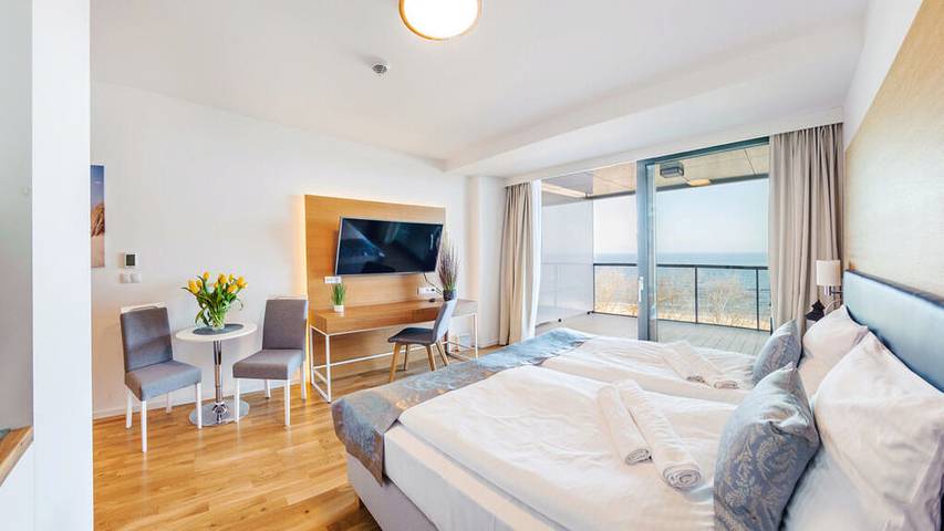 Ferienwohnung für 2 Personen, mit Balkon und Sauna sowie Whirlpool, kinderfreundlich in Polen - 3