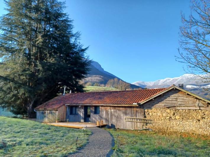 Location de vacances pour 4 personnes, avec jardin et vue à Nistos - 2