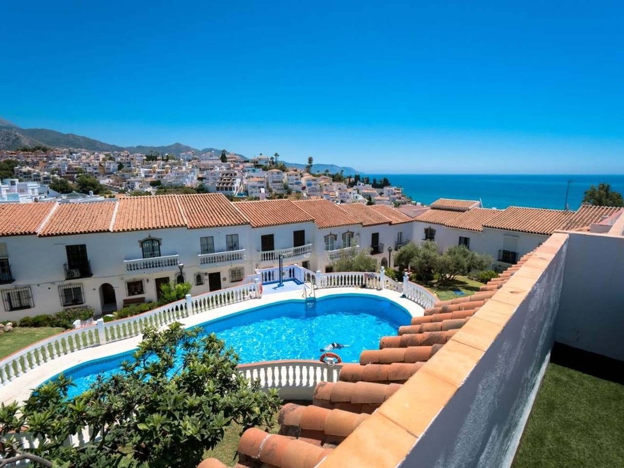 Maison vue mer avec terrasses - 6 pers. in Playa de Burriana, Nerja