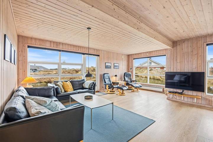 Ferienhaus für 6 Personen, mit Balkon/Terrasse und Terrasse sowie Sauna in Hvide Sande - 2