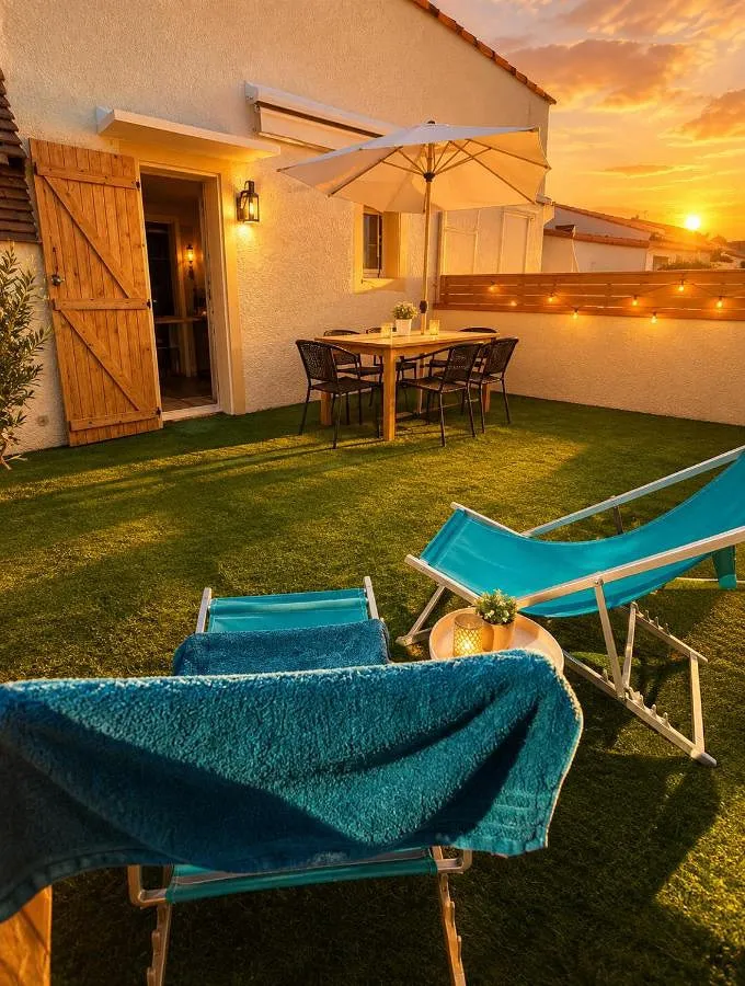 Chalet para 4 personas, con jardín - 1