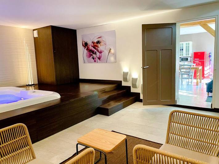 Location de vacances pour 4 personnes, avec jacuzzi et jardin à Mosnes - 3