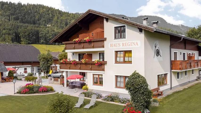 Ferienwohnung für 4 Personen, mit Garten am Wolfgangsee