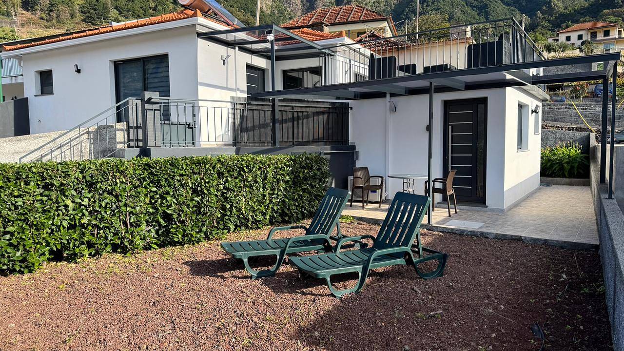 Ganzes Studio, Studio für 2 Personen mit Garten in São Vicente (Madeira), Madeira
