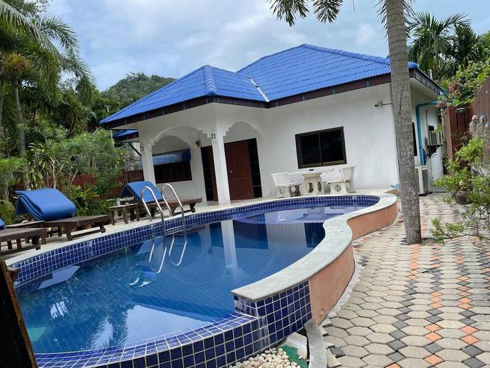 Maison d’hôte pour 2 personnes, avec jardin et piscine dans Ko Phangan