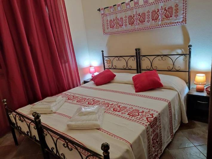 Maison d’hôte pour 2 personnes, avec Terrasse ainsi que Jardin et Vue à Villaputzu