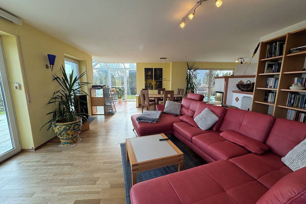 Ferienhaus mit Bergblick in Tettnang in Tettnang, Region Bodensee-Oberschwaben