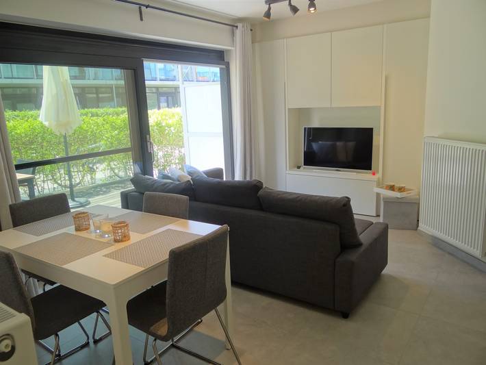 Appartement de vacances pour 4 personnes, avec Balcon/Terrasse et Terrasse à Nieuwpoort