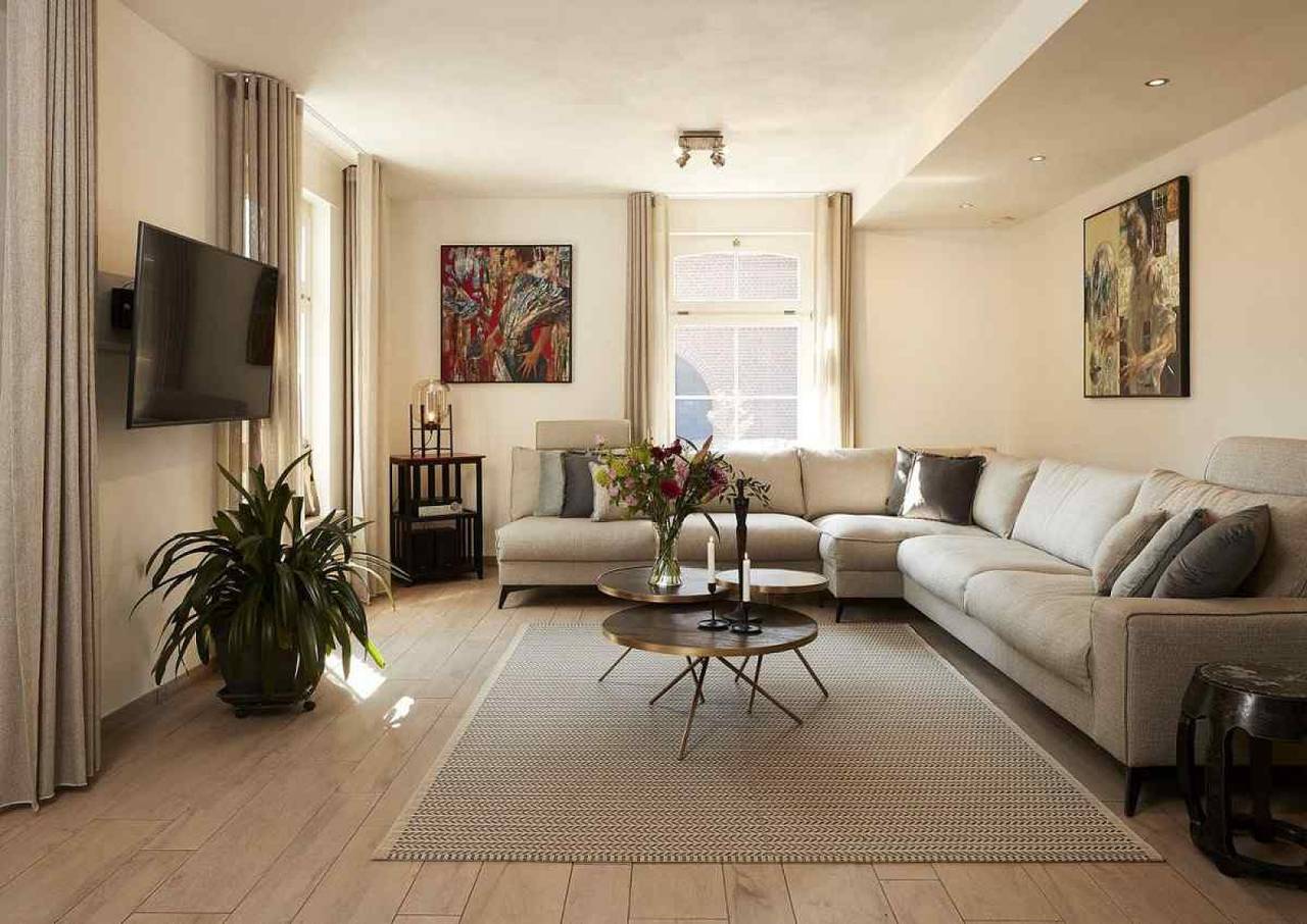 Schönes Ferienhaus für 10 Personen mit Fasssauna in der Nähe eines Schlosses in Baarlo, Limburg (Niederlande)