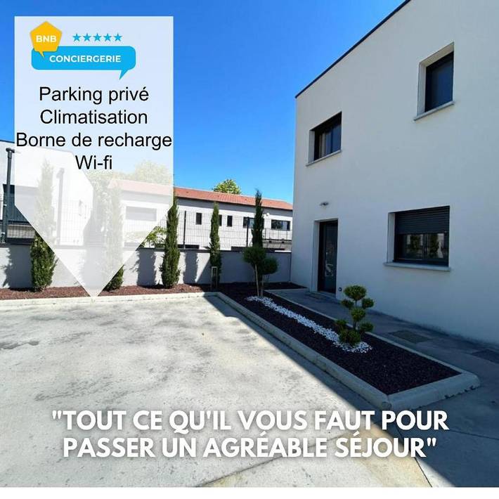 Gîte pour 6 personnes, avec terrasse à Jons