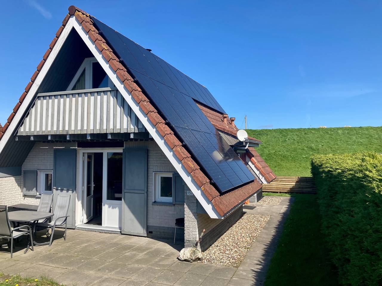 Gemütliches Haus Am Deich in ruhiger Lage am Lauwersmeer in Oostmahorn, Dongeradeel
