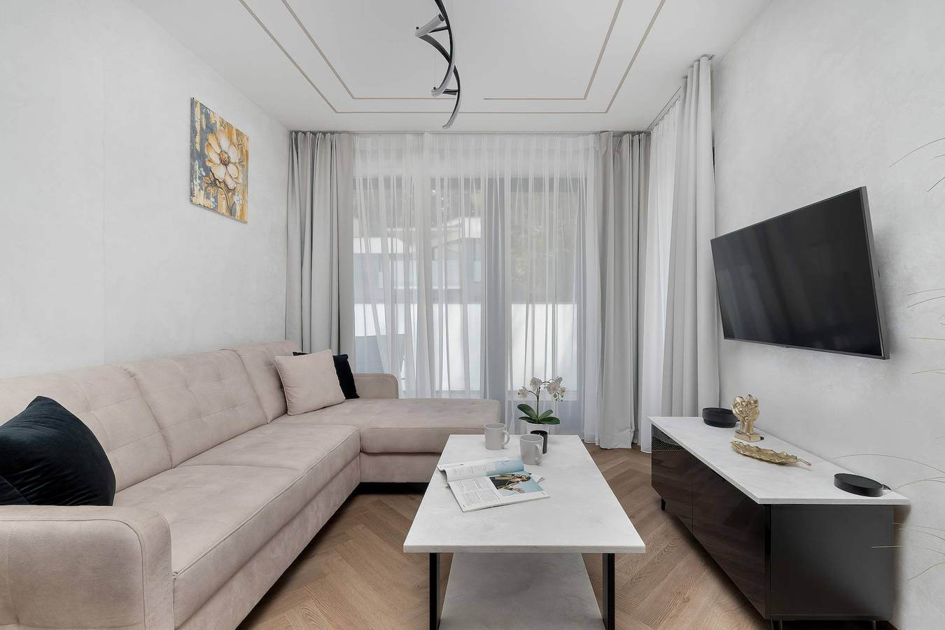 Ganze Wohnung, Air-conditioned Apartment with a Balcony | Workspace | Parking in Lublin, Lublin und Umgebung