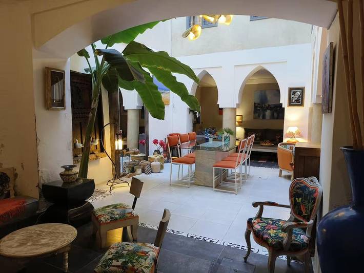 Villa pour 2 personnes, avec terrasse à Marrakech