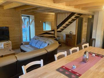Gîte pour 12 personnes, avec jardin et vue dans Office de Tourisme de Matemale