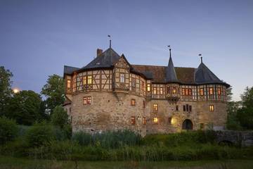 Ferienhaus für 4 Personen, mit Kinderpool und Garten, mit Haustier in Rhön-Bayern