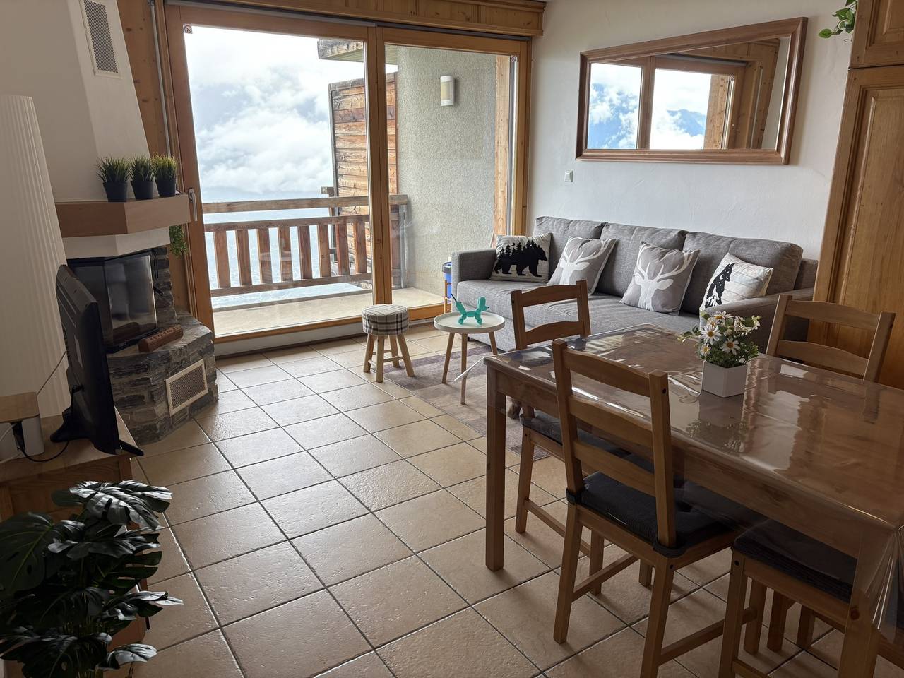 Ganze Wohnung, Plein Ciel Va 022 - Mountain apartment 4 pers in Veysonnaz, Walliser Alpen