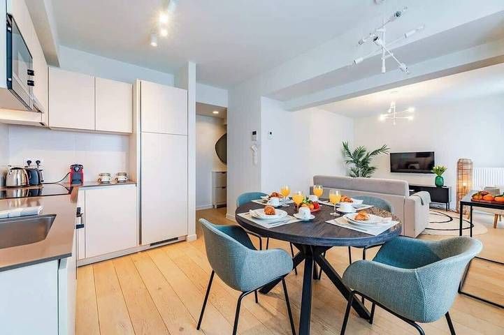 Location de vacances pour 4 personnes, avec balcon et jacuzzi dans la Région de Bruxelles