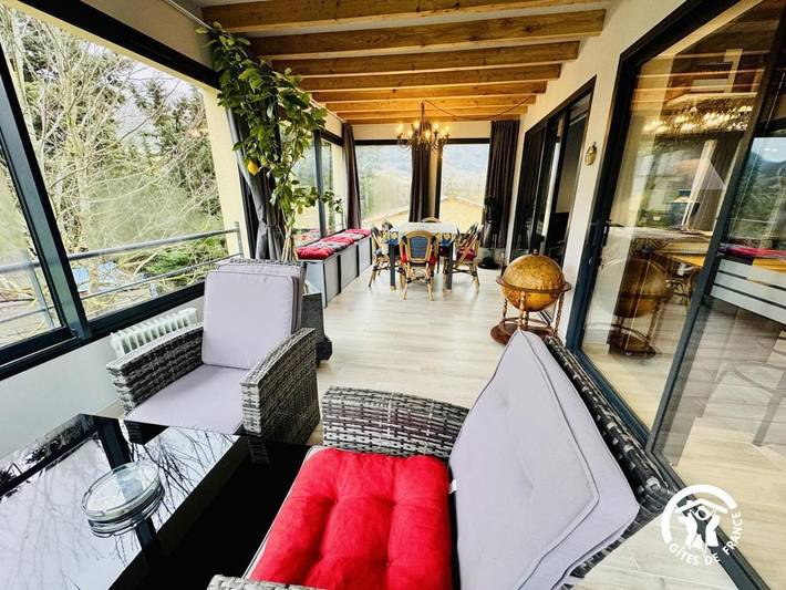 Maison de vacances pour 6 personnes, avec Terrasse et Jardin