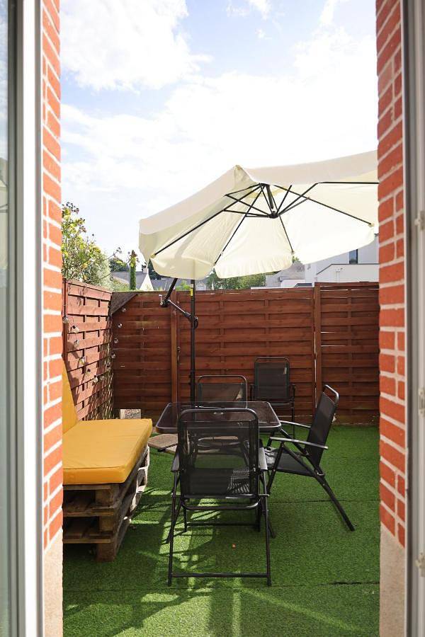 Appartement de vacances pour 5 personnes, avec jardin