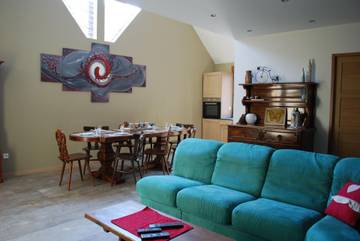 Gîte pour 8 personnes, avec jardin, animaux acceptés à Wintzenheim