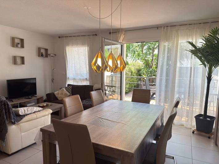 Location de vacances pour 6 personnes, avec jardin, animaux acceptés à Valras-Plage - 2