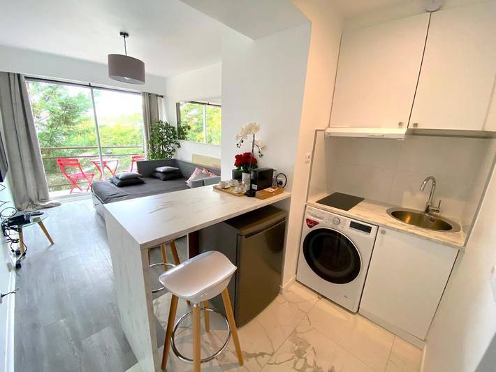 Gîte pour 2 personnes, avec balcon et vue dans Parc des Princes - 2