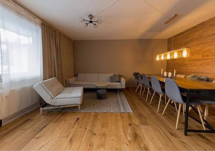 Ferienwohnung für 8 Personen, mit Ausblick und Balkon, kinderfreundlich in Oberau - 2