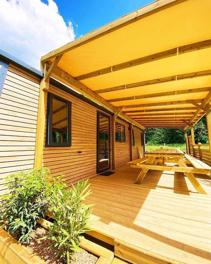 Camping pour 3 personnes, avec Terrasse