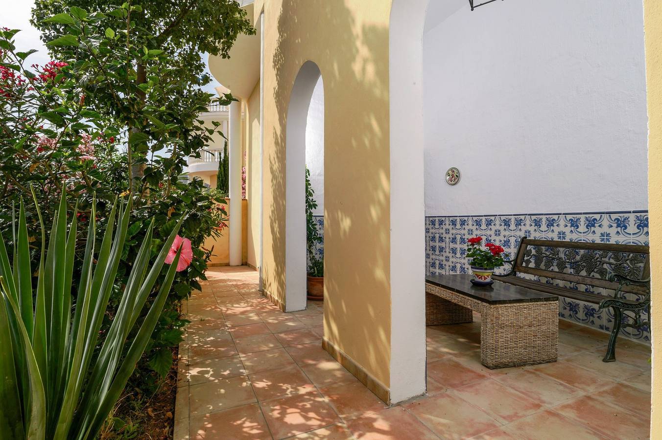 Villa "Estrella" con vistas al mar, en el campo con piscina privada y para familias in Almuñecar, Costa Tropical
