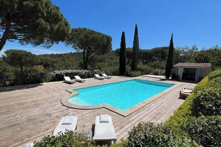 Ferienhaus für 10 Personen, mit Whirlpool und Pool in Ramatuelle