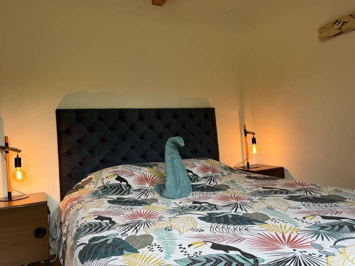 Chambre d’hôte pour 2 personnes, avec vue ainsi que jardin et terrasse