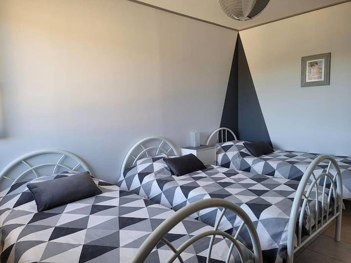 Gîte pour 5 personnes, avec jardin et vue à Bélesta - 4
