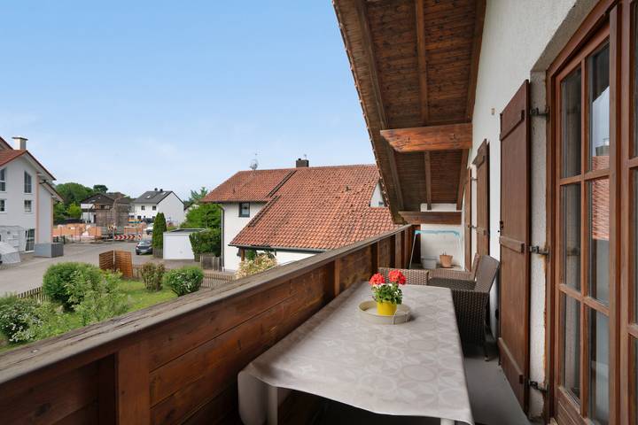 Ferienwohnung für 5 Personen, mit Balkon in Romantische Straße