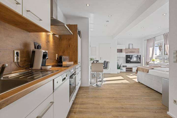 Ferienwohnung für 8 Personen, mit Ausblick und Garten in Günzburg - 4