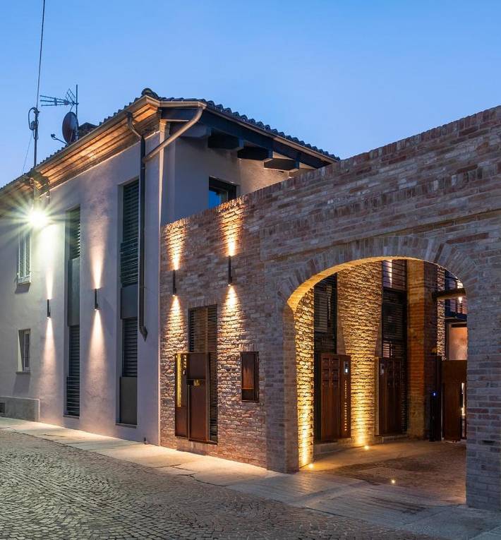Location de vacances pour 4 personnes, avec terrasse à Alba (Piemont)