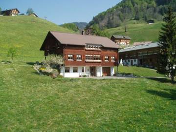 Ferienwohnung für 2 Personen, mit Garten und Balkon, kinderfreundlich in Schoppernau