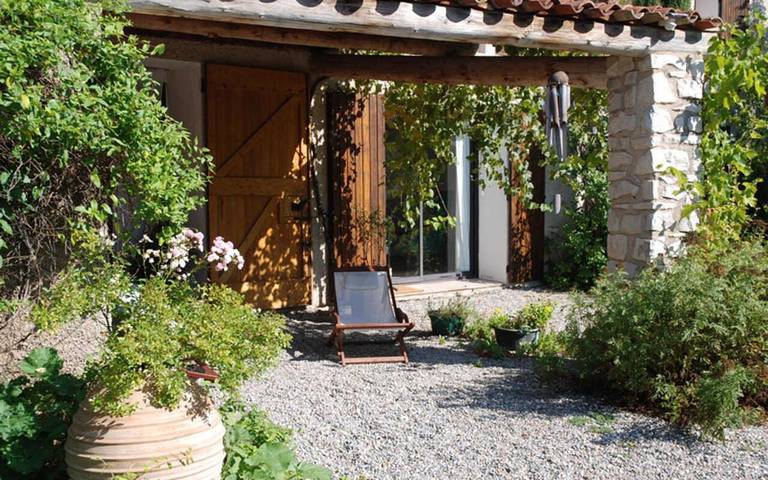Maison de vacances pour 4 personnes, avec jardin ainsi que terrasse et piscine