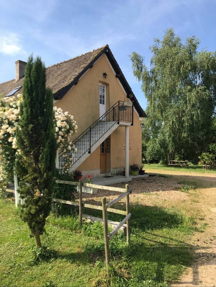 Chambre d’hôte pour 4 personnes, avec jardin à Courcemont