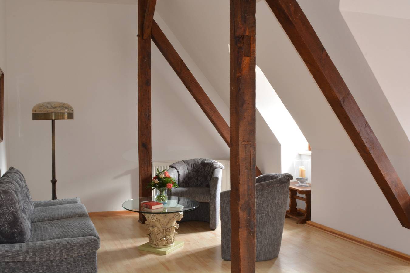 Ganze Ferienwohnung, Maisonette-Appartement in Quedlinburg, Harzvorland