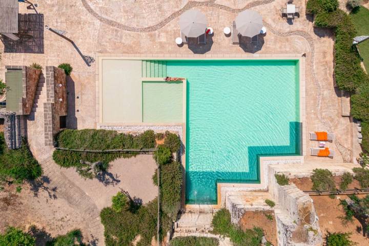 Appartamento per 2 persone, con giardino e piscina, con animali domestici in Porto Selvaggio